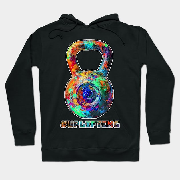 Uplifting Kettlebell Hoodie by Yogimeister